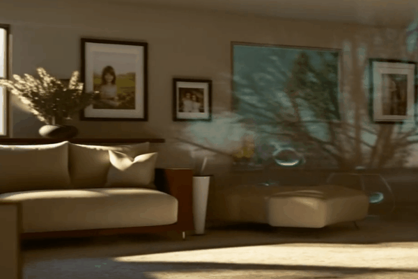 Living room with home window tinting in Augusta, GA reducing glare and improving energy efficiency through large residential windows